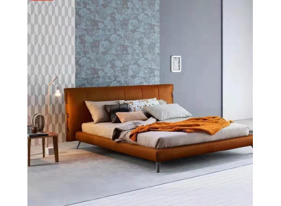 Upholstered Double Beds Metal Design Luxury Bed Bedroom Italian