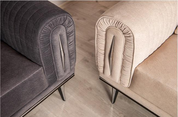 Three-seater couch upholstery furniture furnishing 3-seat sofas sofa fabric
