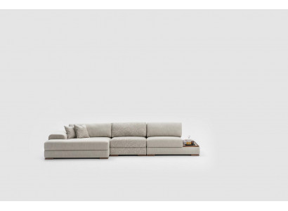 Sectional sofa couch L shape luxury living room modern design furniture fabric