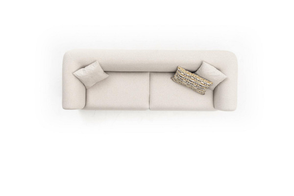 Modern Sofa 3-Seater Beige Three-Seater Large 250cm Sofas Couch Luxury Furniture New