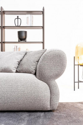 Italian furniture big sofa couch 6 seater Italian XXL couches sofas textile