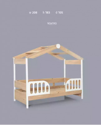 Children's beds wood bedroom apartment furniture new bed youth room