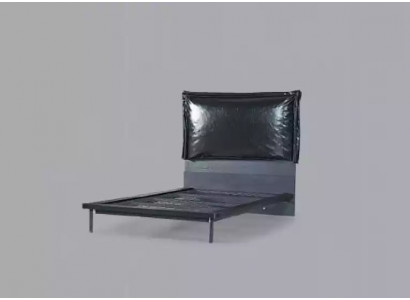 Designer children's bed, youth bed, metal furniture with soft 120x200cm