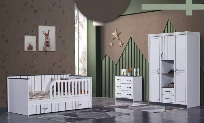 Modern furniture design children's beds beds bed white children's room new