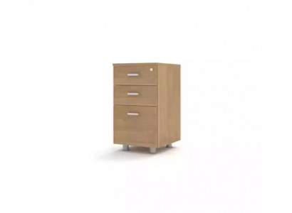 Brown Office Room Wooden Dresser Office Furniture Classic Filing Cabinet