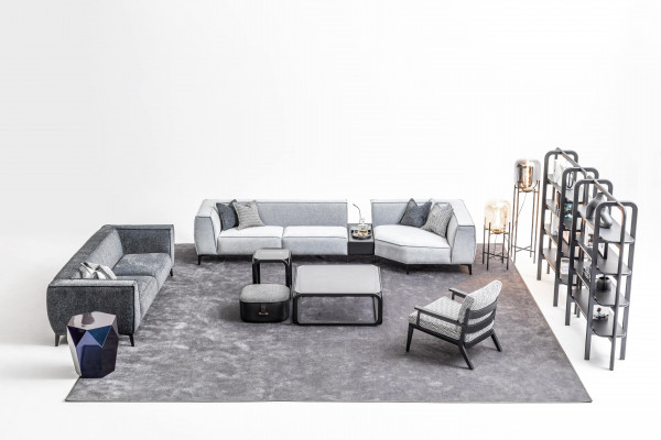 XXL sofa set couch textile big sofa 5+3+1 seater upholstery fabric couches
