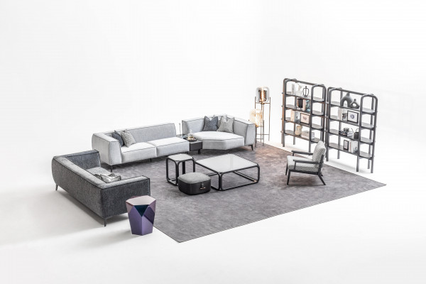XXL sofa set couch textile big sofa 5+3+1 seater upholstery fabric couches