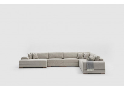 U-shaped sectional sofa living room couch sofa design modern furniture 150x425x320