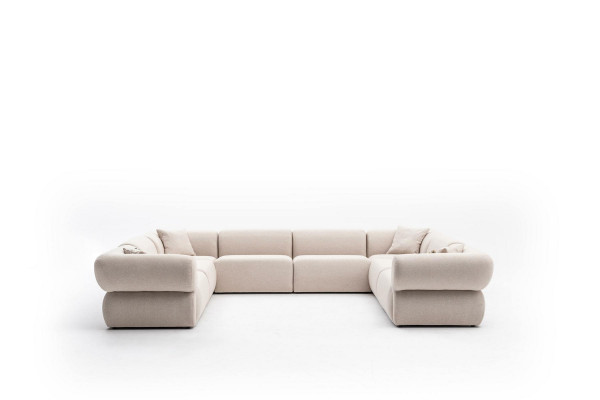 Corner sofa U-shape living room luxury style modern design sofa couch sectional sofa