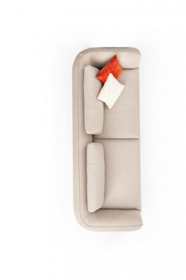 Sofa set living room upholstered sofa 3-seater U-shape sofa set modern
