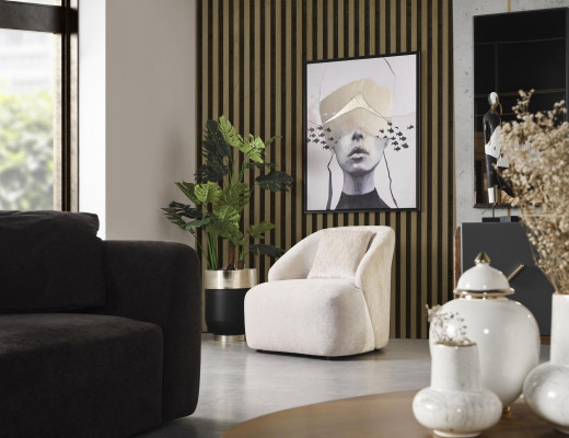 Modern sofa set 3-seater armchair three-seater white modern fabric polyester