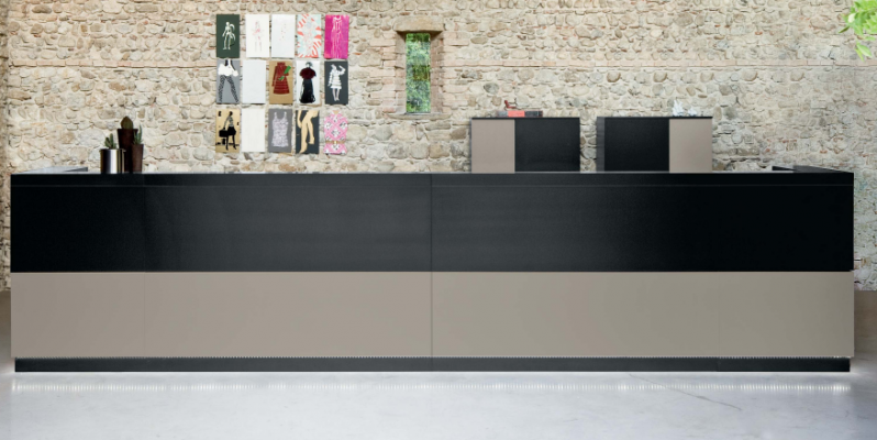 Reception desk counter workstation office furniture reception counter office new