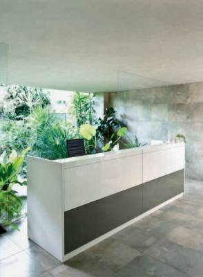 Reception desk office furniture reception desks table law firm Frezza counter furniture practice