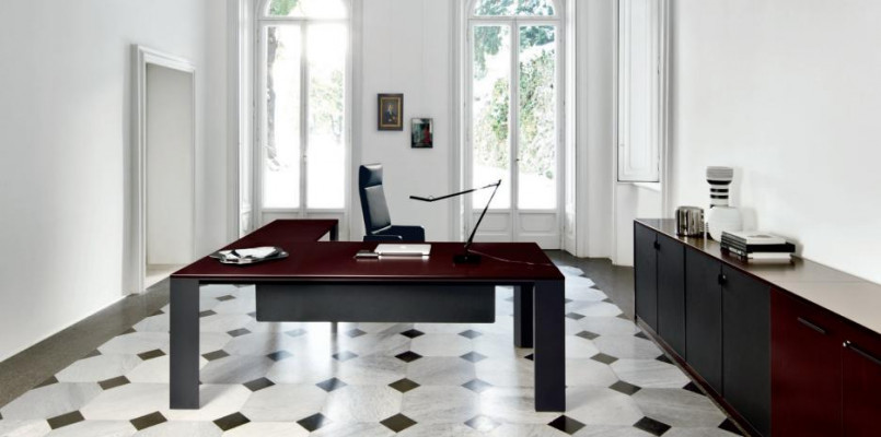 Design desk Italian furniture furnishing table computer furniture Frezza