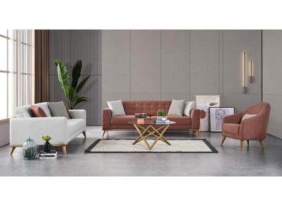 Living room set Stylish sofa set 3+3+1 seater Luxury couches Sofa furniture