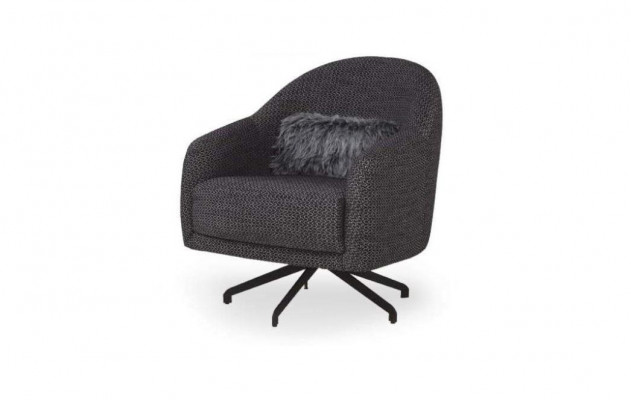 Design armchair living room luxury furniture black stylish lounge club