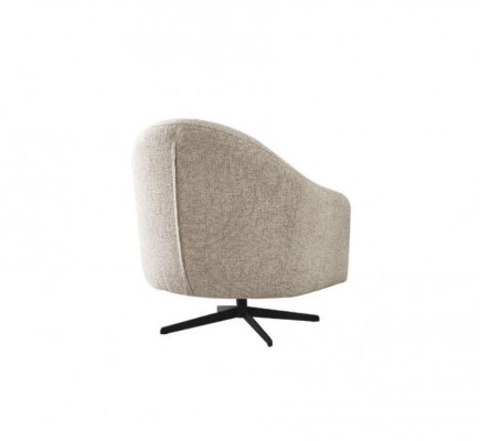 Luxury Armchair Stylish Furniture Living Room Design Swivel Lounge Club Wood