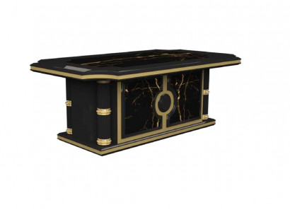 Classic Coffee Table Luxury Coffee Tables Marble Look 143x84 Table Furniture Tables