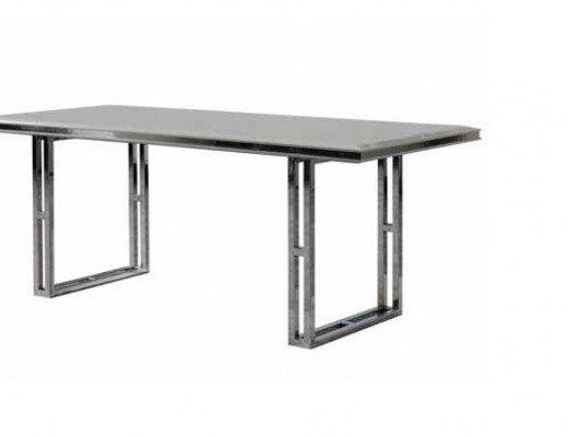 Dining table luxury table stainless steel white living room dining tables furniture