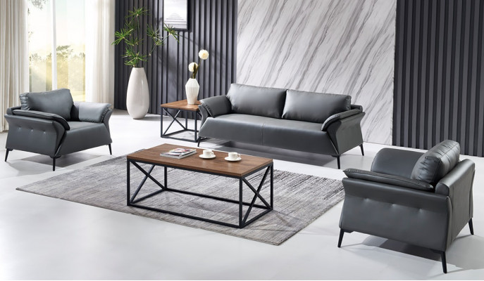 Sofa Couch Upholstery Suite Seating Sofas Couches 3+1+1 Seater Office Furnishing New