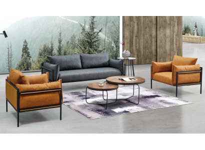 Sofa set couch upholstery fabric suite 3+1+1 complete set suites