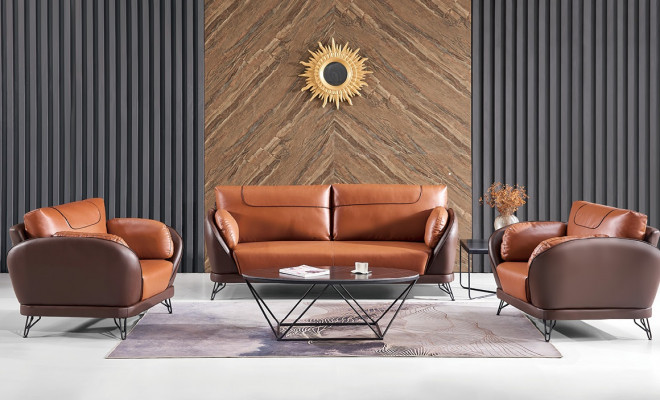 Modern sofa couch upholstery leather couches upholstery set office furniture 3+1+1
