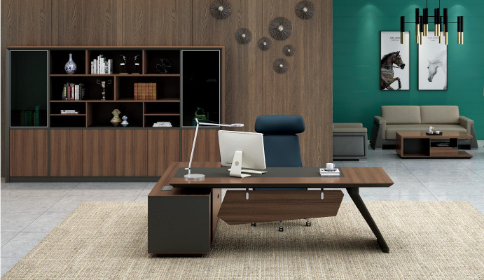 Home office desk office furniture table with drawers study