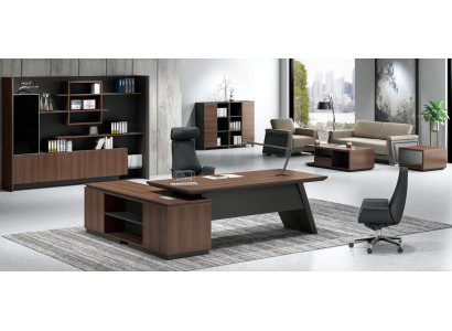 Office setup table with drawers study home office