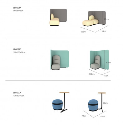 Waiting room furniture seating suite hotel office law firm practice furnishings textile new