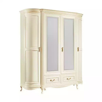 Wardrobe Luxury White Bedroom Wardrobe Wooden Furniture Cabinets