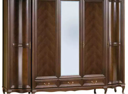 Wardrobe bedroom wooden cabinet Art Deco style baroque cabinets