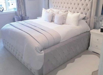 Hotel Chesterfield Luxury Bed White Bedroom English Beds