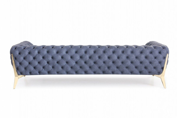 Luxury High-Quality Sofa Couch Upholstery Seat 3+2+1 Set Chesterfield Suites