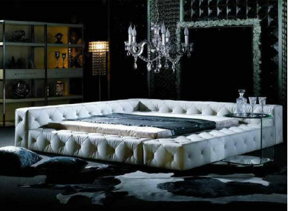 Designer Chesterfield Luxury Waterbed Bed Complete System