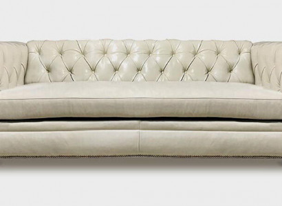 Chesterfield Luxury Sofa Upholstered Seat Leather Suite 3-2-1 Seater Couches