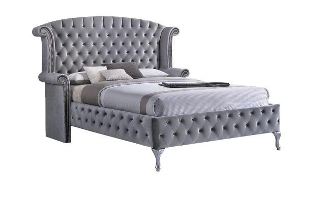 Nostalgia Bed Chesterfield Sofa Wing Bed English Bedroom Design New