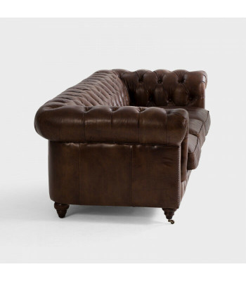 Sofa set 3+1 seater couch upholstery seat Chesterfield couches fabric leather new