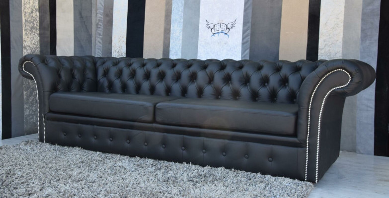 Elegant Chesterfield Sofa Designer Couch Upholstery Suite Decor Sofas