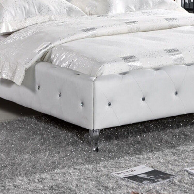 Chesterfield Designer Bed Bedroom Leather Textile Upholstery 140/160/180/200 cm