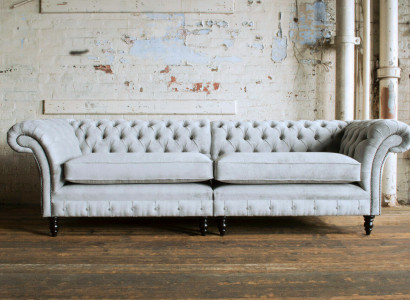 High-quality Chesterfield upholstered couch textile sofa cheap microfiber sofas new