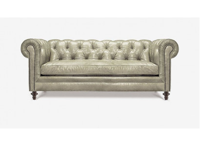 Chesterfield Luxury Sofa Couch Upholstered Seat Leather Suite 321 Seater Couches New