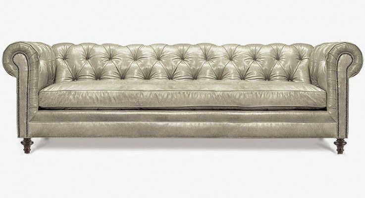Chesterfield Luxury Sofa Couch Upholstered Seat Leather Suite 321 Seater Couches New