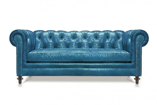 Chesterfield Luxury Sofa Couch Upholstered Seat Leather Suite 321 Seater Couches New
