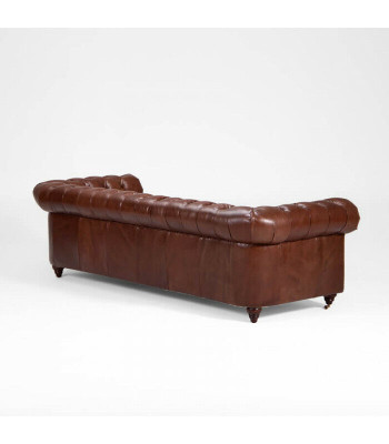 Sofa set 3+1+1 seaters classic luxury Chesterfield sofa leather