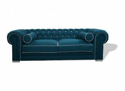 Chesterfield Sofa 3 SEATER Upholstered Designer Couches Sofas Suite SL Sofa
