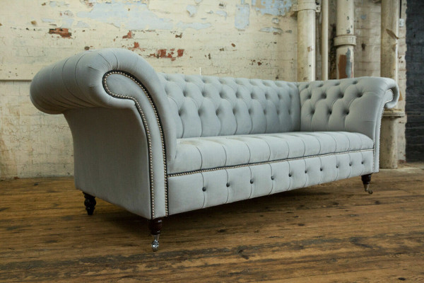 Chesterfield Sofa Set 3+2 Seater Velvet Velour Suite Design Suites
