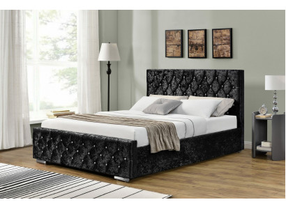 Chesterfield bed design bedroom English beds textile beds