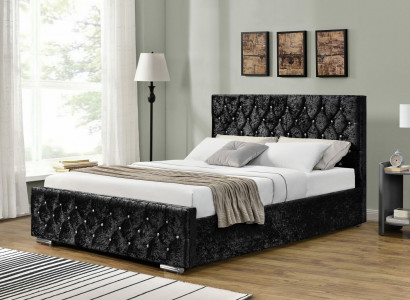 Chesterfield bed design bedroom English beds textile beds