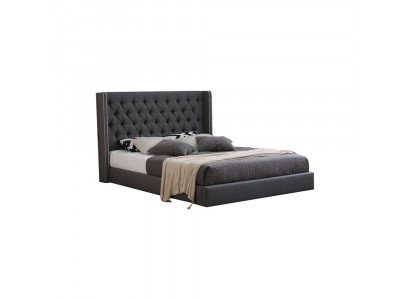 Large Grey Chesterfield Double Bed Royale Luxury Beds