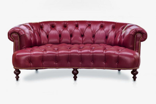 Designer Chesterfield Three-seater Couch Pink Sofa Luxury Design